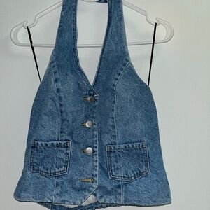H&M denim top